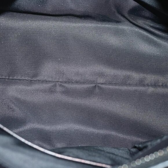 BURBERRY Hand Bag Nylon Leather 2way Black Auth ep3476 - Picture 11 of 16